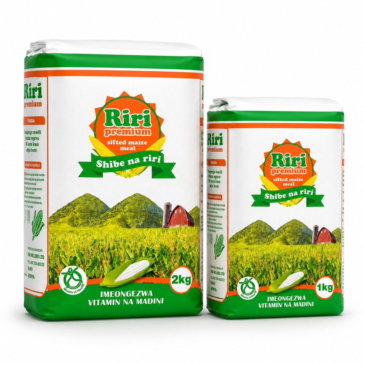 Riri Premium Maize Flour package